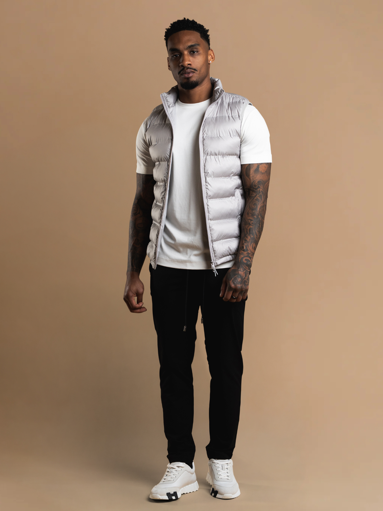 Tech Puffer Gilet - Grey