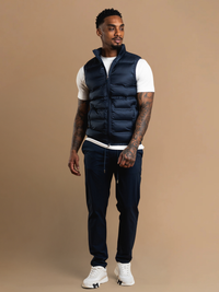 Tech Puffer Gilet - Navy