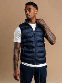 Tech Puffer Gilet - Navy