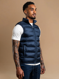 Tech Puffer Gilet - Navy