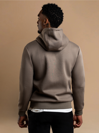 Hybrid Quilted Windbreaker - Taupe