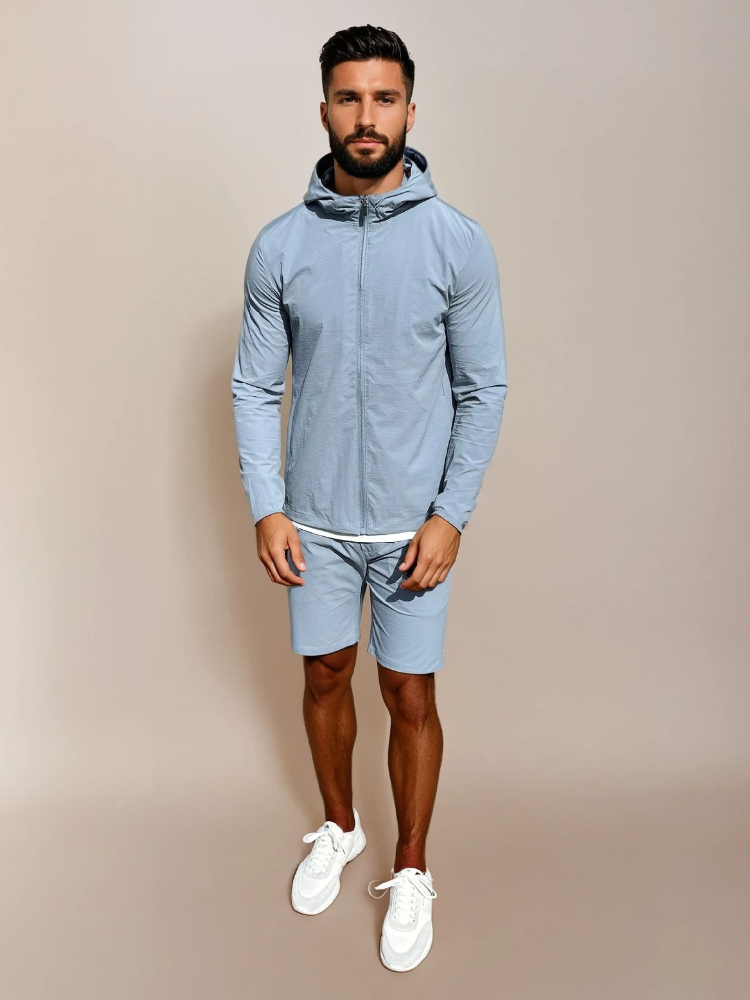 Tech Windbreaker Set - Ocean Blue