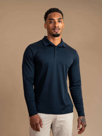 Lux Longsleeve Polo - Mixed 3 Pack - Earth Tones