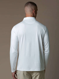 Lux Longsleeve Polo - Mixed 3 Pack - White
