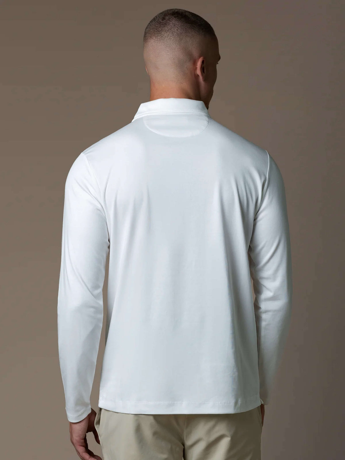 Lux Longsleeve Polo - Mixed 3 Pack - White