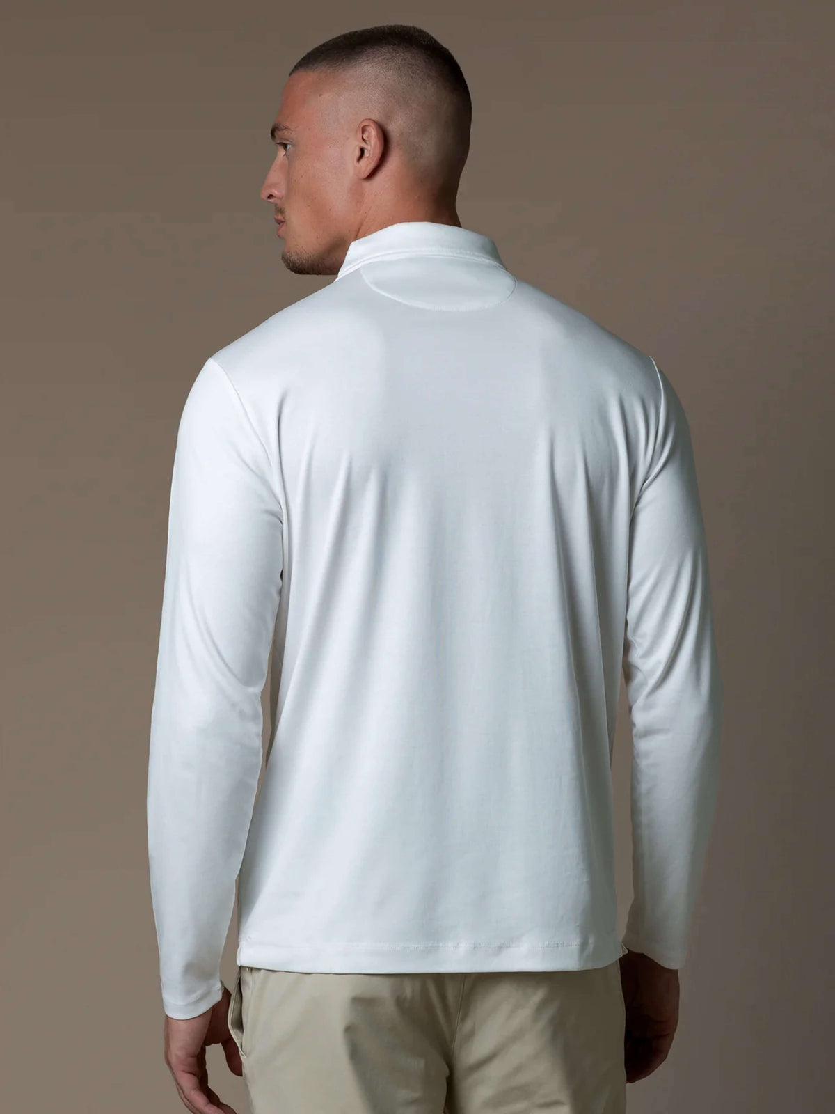 Lux Longsleeve Polo - Mixed 3 Pack - White