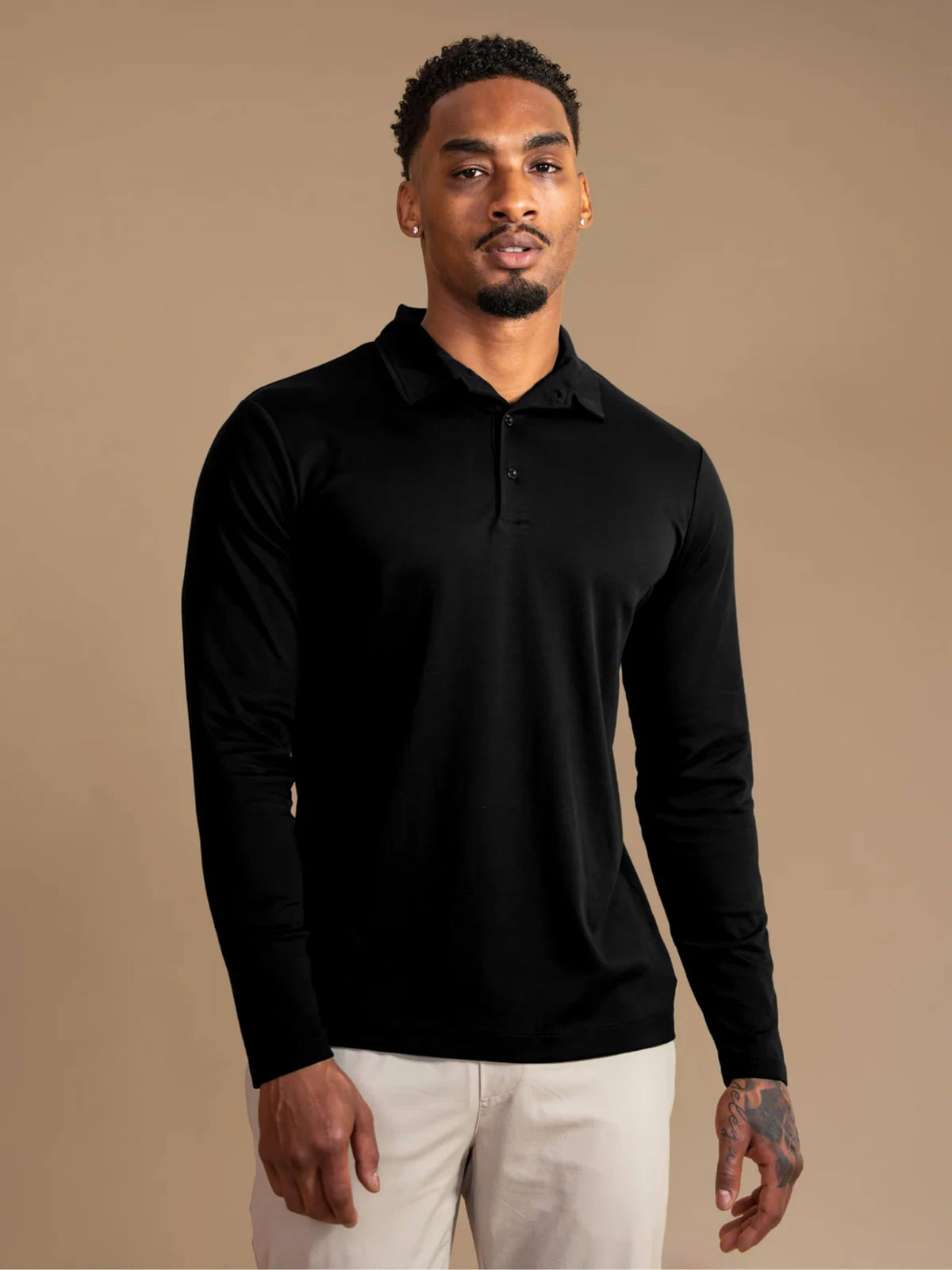 Lux Longsleeve Polo - Mixed 3 Pack - Core Basics