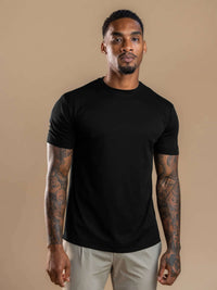 Essential Lux T-Shirt - Mixed 3 Pack - Black