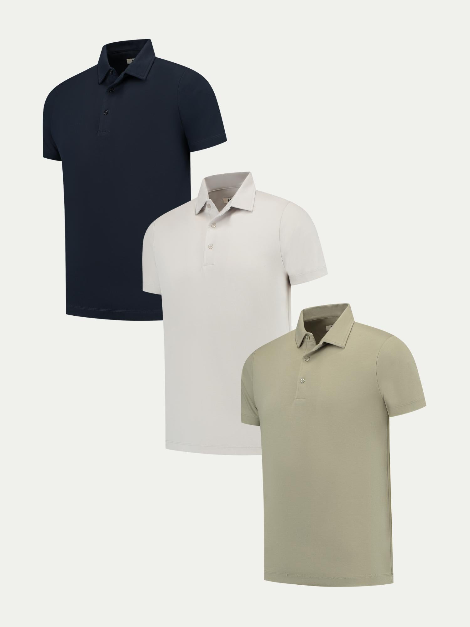 Lux Polo - Mixed 3 Pack
